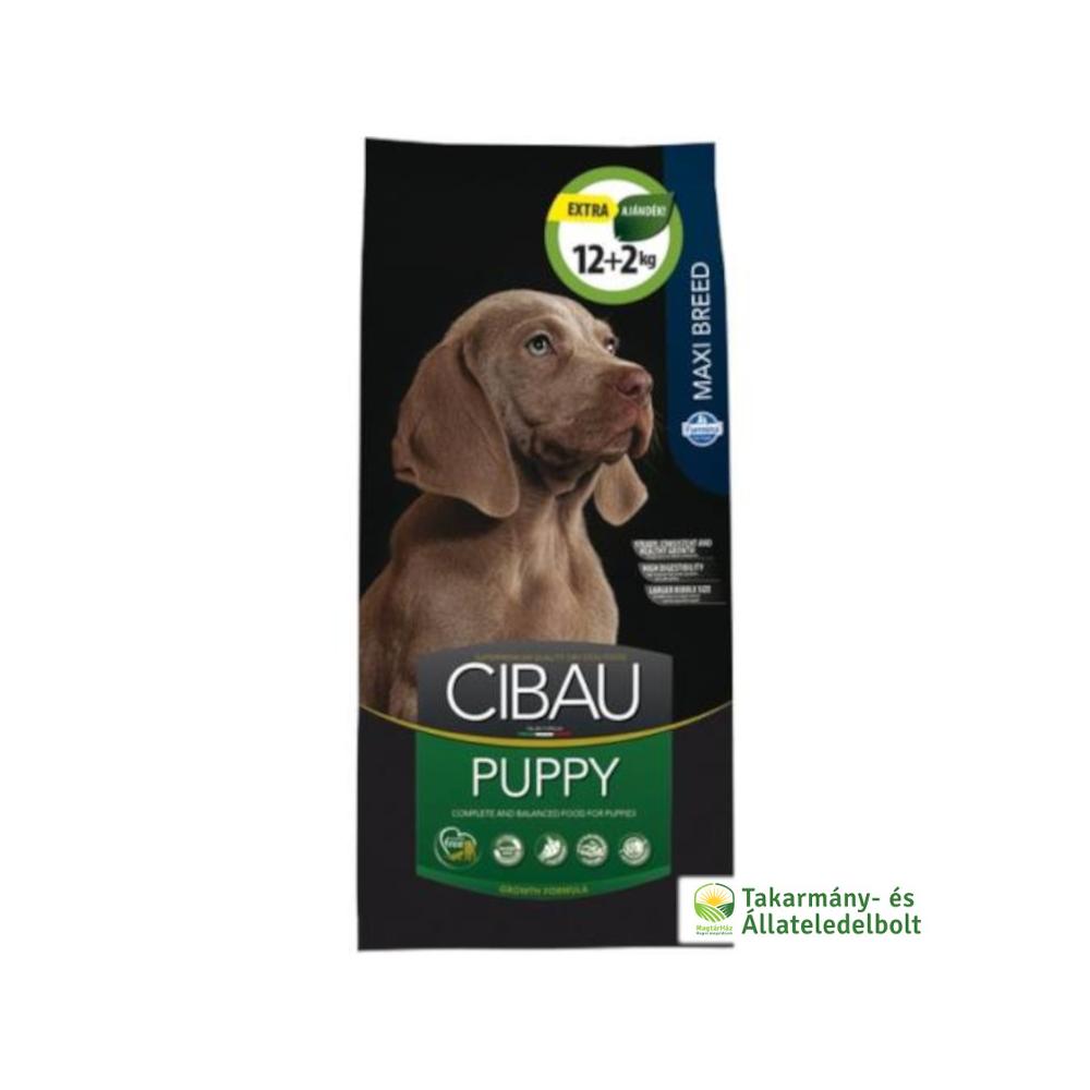 Cibau Puppy Maxi száraz kölyök kutyatáp 12+2kg
