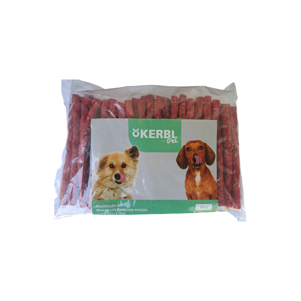 Kerbl piros rágórúd szalámis 100db 800g